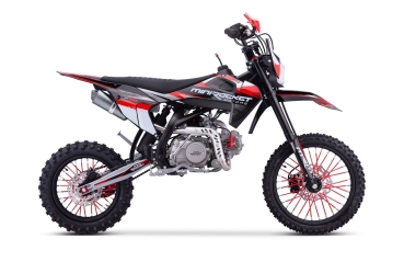 DirtBike MRM Dorado Enduro mit Licht DT125 4T 17/14 4 Gang Schaltgetriebe